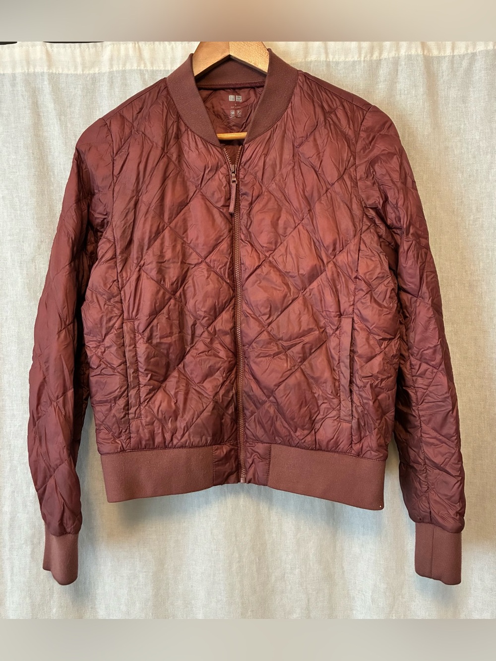 Uniqlo Quilted Down Bomber Jacket